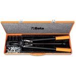 Beta 1742A/C Riveting Pliers With Assortment of 60 Threaded Steel Inserts