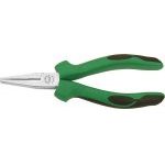 STAHLWILLE 6509 CHROME PLATED LONG FLAT NOSE PLIERS WITH CUTTER