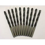 15/64" (5.953mm) High Speed Steel Industrial Quality Drill Bits - Pack of 10