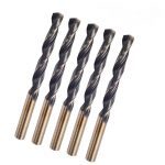 21/64" (8.334mm) High Speed Steel Industrial Quality Drill Bits - Pack of 5
