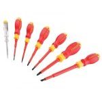 Stanley FatMax STHT60031-0  7 Piece VDE Insulated Screwdriver Set - incl. Tester