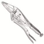 Irwin Vise-Grip 4LN Original Long Nose Locking Pliers with Wire Cutter – 4″ / 100mm