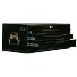 Teng TC803NBK 3 Drawer Mid-Section Tool Box - Black