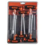 Bahco 903T-3 6 Piece Nut Driver / Spinner T-Handle Set 5-13mm
