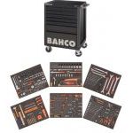 Bahco 346 Piece Large Tool Kit With Foam Inlays &amp; 7 Drawer E72 Roller Cabinet