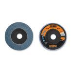 5 x Beta Tools 11200A120 115mm (4.1/2") Zirconium Flap Grinding Discs Z120 Fine