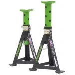 Sealey AS3G Axle Stands (Pair) 3 tonne Capacity per Stand. Green