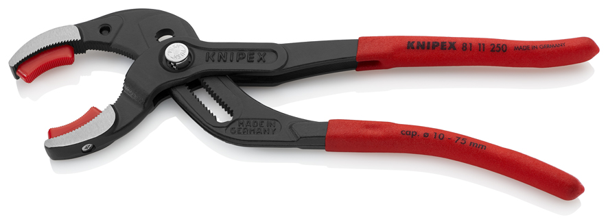 Knipex 81 11 250 Soft Jaw Push Button Waterpump Slip Joint Pliers
