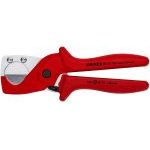 Knipex 90 25 185 Pipe Cutter For Plastic Composite Pipes 185mm 12-25mm