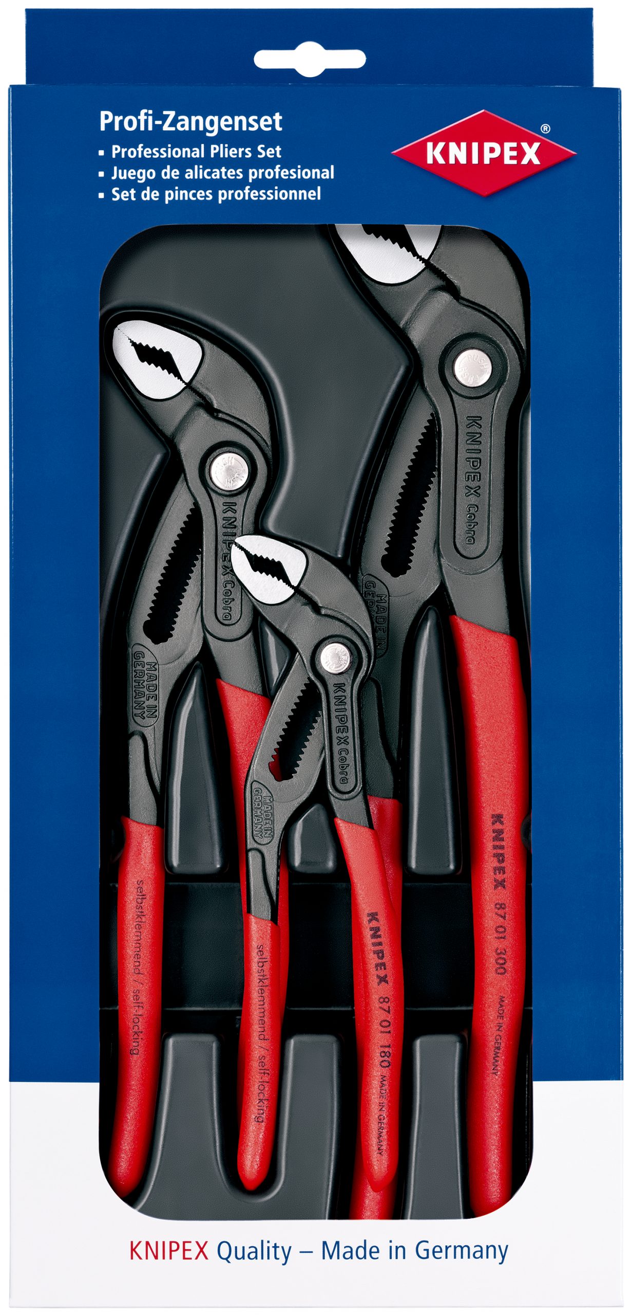 KNIPEX 00 19 55 S9 - MW_24082021_0010 Cobra® pliers set in case (3 pcs.)