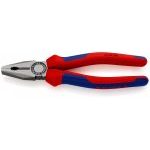 Knipex 03 02 200 Combination Pliers with Multi-Component Grips 200mm
