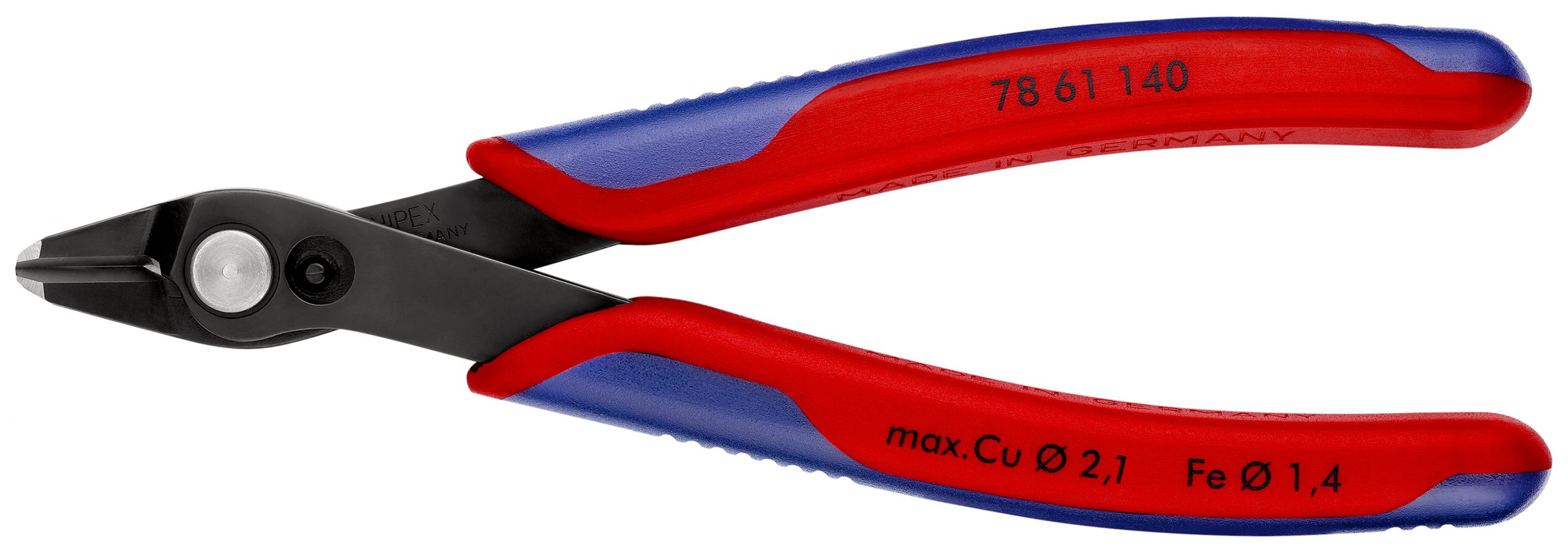 Knipex 61 Super Knips® XL Diagonal Flush Cut Electronic Side Cutter Pliers 140mm | PrimeTools
