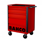 Bahco 1472K5RED E72 5 Drawer 26" Mobile Roller Cabinet Red