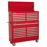 Sealey AP52COMBO1 23 Drawer Combination Tool Chest With Ball Bearing Slides - Red