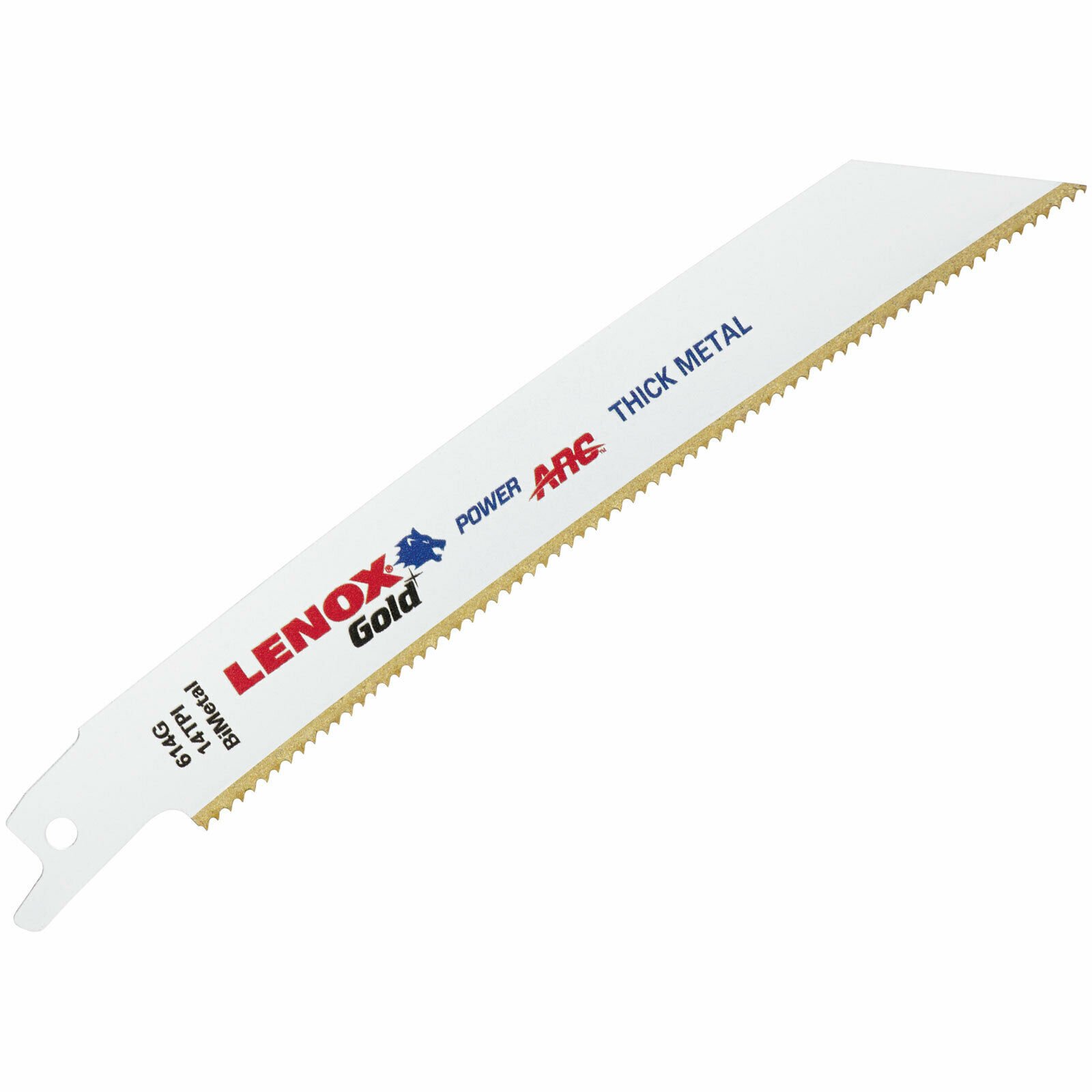 Saw (USA) Gold® Reciprocating Blades | 21067614GR 14 (Pk5) Lenox TPI Metal Cutting 150mm PrimeTools