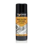 Tygris R218 400ml Moly Dry Film Lubricant Spray for gears, bearings, spindles etc