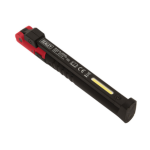 Sealey LED01R Rechargeable Slim Folding Pocket Light 2 COB &amp; 1 SMD LED - Red