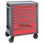 Beta RSC24/8 8 Drawer Mobile Roller Cabinet Red