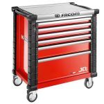 Facom JET.6M4A 6 Drawer Mobile Roller Cabinet - Red