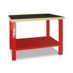 Beta C58B 1.5 Metre Workbench With Wooden Top – Red