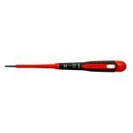 Bahco BE-8010S VDE Insulated Slotted Screwdrivers with 3-Component Handle 2.5mm x 75mm