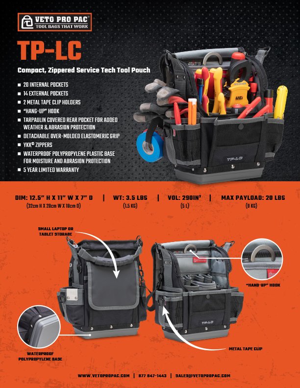 Veto TP-LC Loadout!!! Little tool bag that packs a punch! 