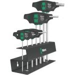 Wera 023453 454/7 HF 7 Piece Metric Hex-Plus T-Handle Screwdriver Set With Holding Function 2.5-10mm