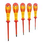 CK T49182D Dextro 5 Piece VDE Insulated Screwdriver Set Slotted/Phillips