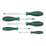 Stahlwille 4686 5 Piece Slotted And Pozidriv Screwdriver Set