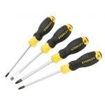 Stanley STHT0-62145 4 Piece Slotted & Pozi Screwdriver Set