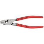 Knipex 97 81 180 Crimping Pliers For Wire Ferrules With Front Loading Plastic Coated 180 mm