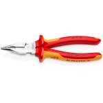 Knipex 08 26 185 VDE Insulated Needle-Nose Combination Pliers Multi-Component Grips 185mm