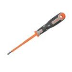Bahco Tekno+ 1000V VDE Insulated Slotted Screwdriver 4x100mm