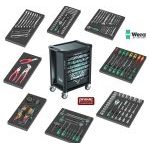 Wera 9700 7 Drawer Tool Rebel Roller Cabinet 1 Trolley With 151 Piece Tool Kit In Foam Inlays - XXL Kit