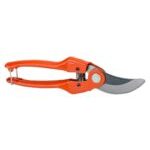 Bahco P126-22-F Bypass Secateurs with Stamped/Pressed Steel Handle and Straight Cutting Head