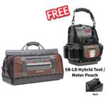 Veto Pro Pac XXL-F Extra Large Tool Bag + SB-LD Hybrid Tool / Meter Pouch FREE