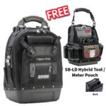 Veto Pro Pac TECH-PAC Blackout Tool Backpack - BUILD OUT BAG (No Panels) + SB-LD Hybrid Tool / Meter Pouch FREE