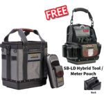 Veto Pro Pac WRENCHER-LC Large Open Top Plumbing Tool Bag + SB-LD Hybrid Tool / Meter Pouch FREE