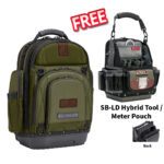 Veto EDC PAC LCB OLIVE - Large Everyday Carry Backpack + SB-LD Hybrid Tool / Meter Pouch FREE