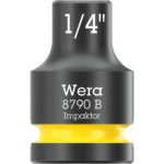 Wera 8790 B Impaktor 3/8" Drive Impact Socket 1/4" AF