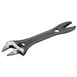 Bahco 31-T Thin Jaw Adjustable Spanner Wrench With Serrated Pipe Jaws