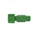 KNIPEX 00 61 10 CG 10 Piece ColorCode Clips Green Colour - 21 mm