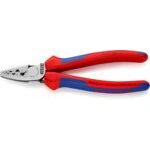Knipex 97 72 180 Multi-Component Grip Crimping Pliers For Wire Ferrules - 180 mm
