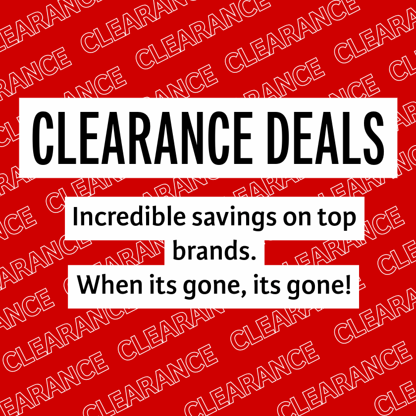 Huge Clearance Sale